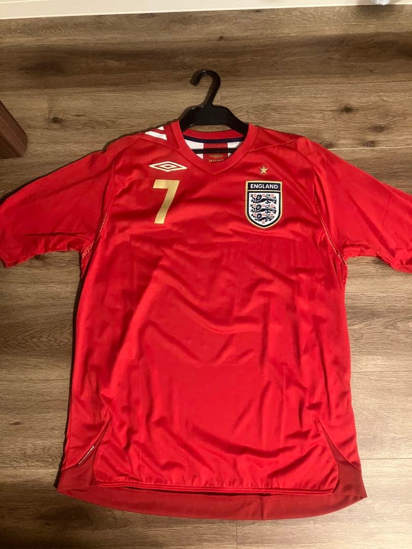 2006イングランドAWAYベッカムモデル。 未使用