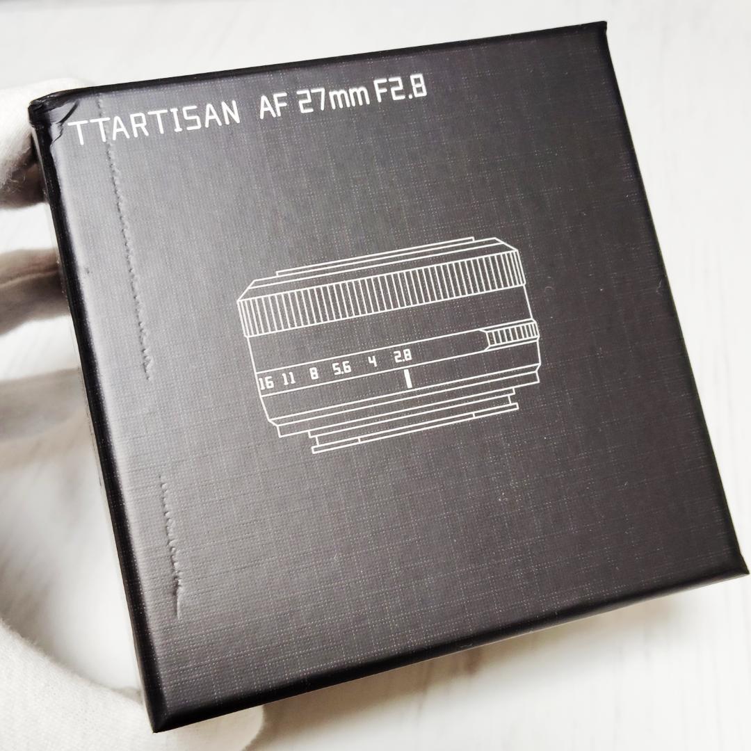 訳あり新品 TTArtisan AF 27mm F2.8 Xマウント ブラック