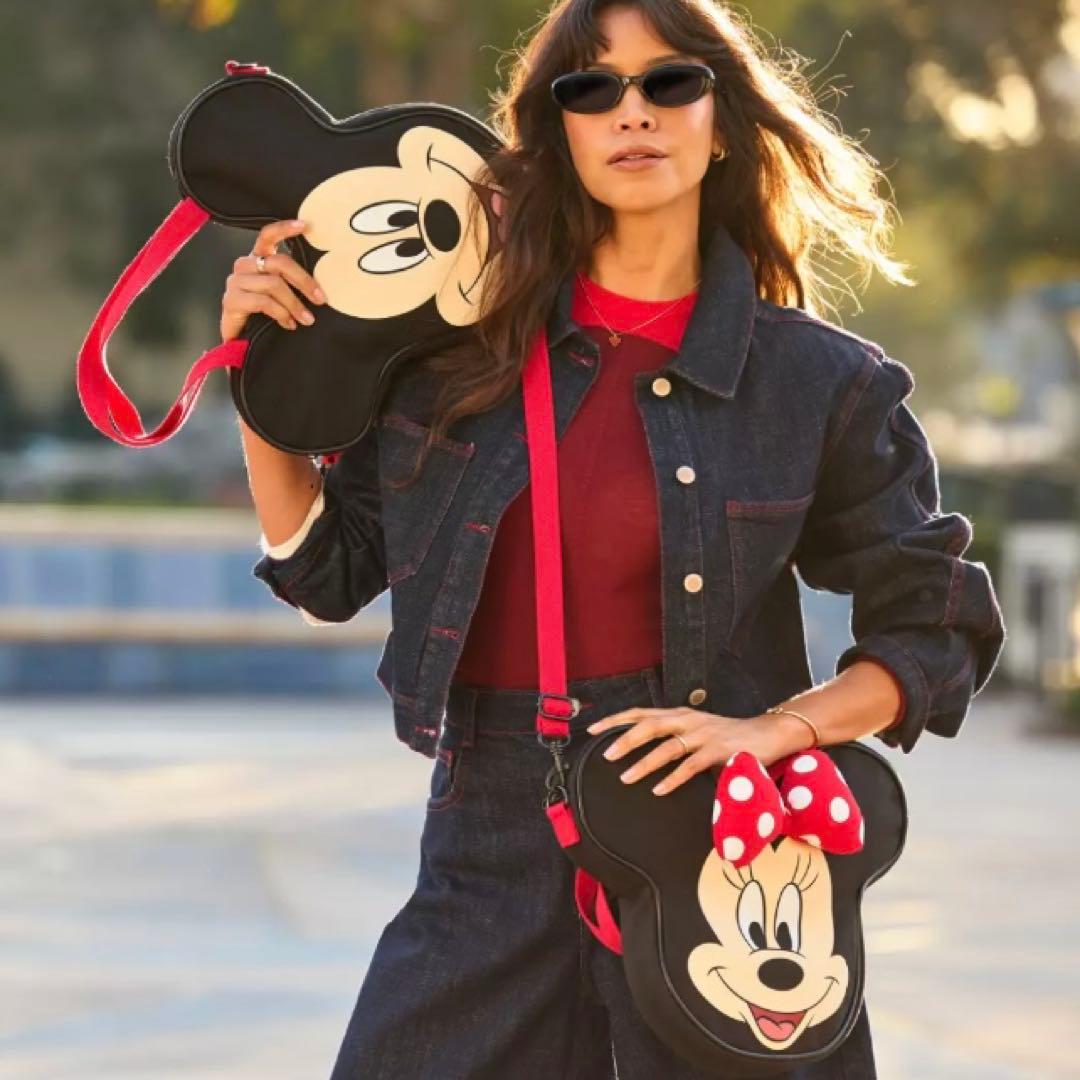 ミッキー ビッグフェイス トートバッグ ショルダーバッグ ディズニー