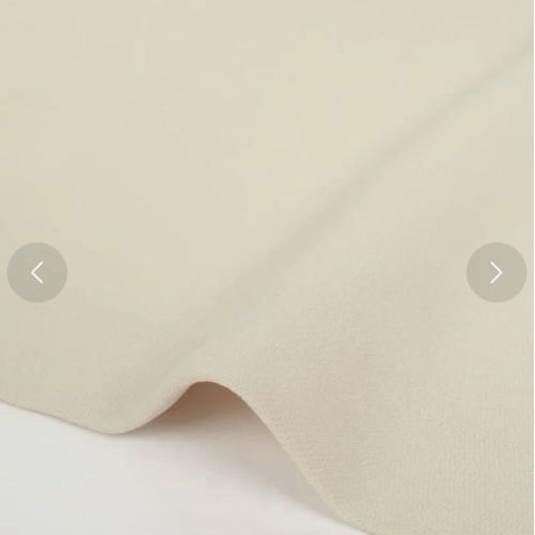 【新品未使用】フェンネル　ノーカラーコート　ベージュ　バックベルト　薄手アウター