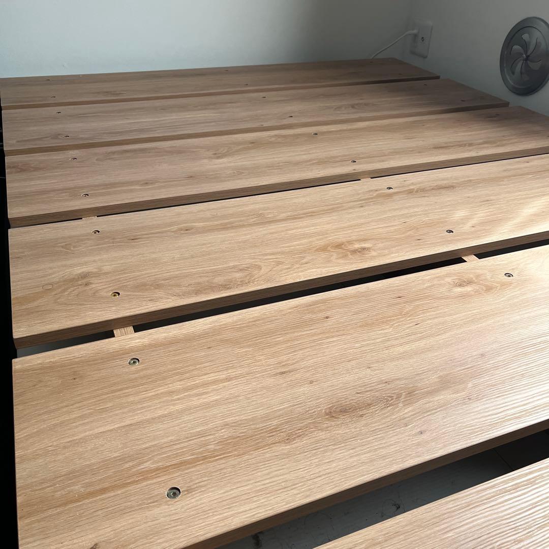 yu　LOWYA ロウヤ ベッドフレーム セミダブル　ロータイ