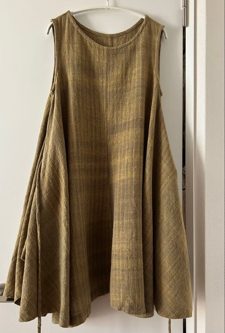 うさとの服　八角形ロングチュニック　ノースリーブ