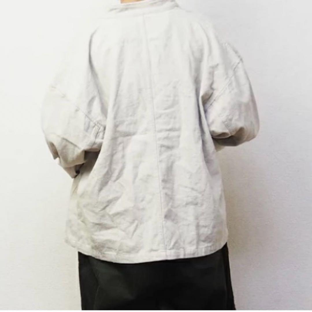 ichi Antiquite's 綿麻vintageツイルジャケット