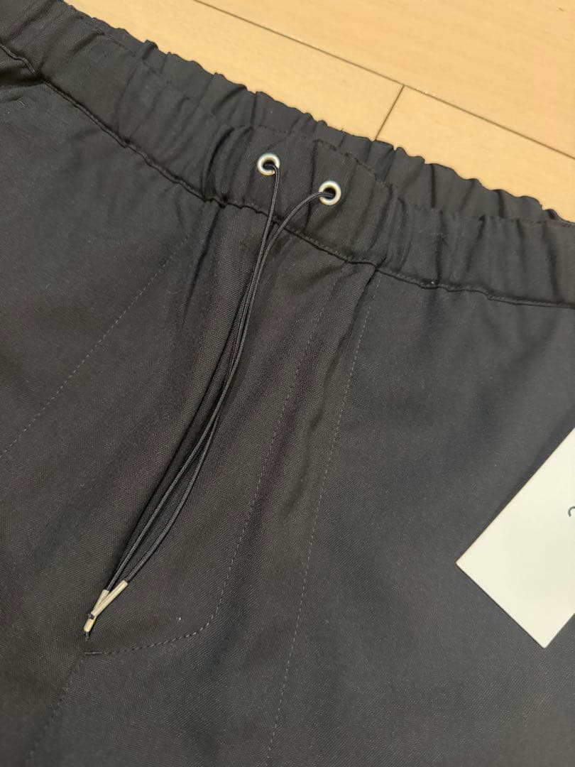 OAMAC 黒 スラックス イージーパンツ　新品未使用自宅保管