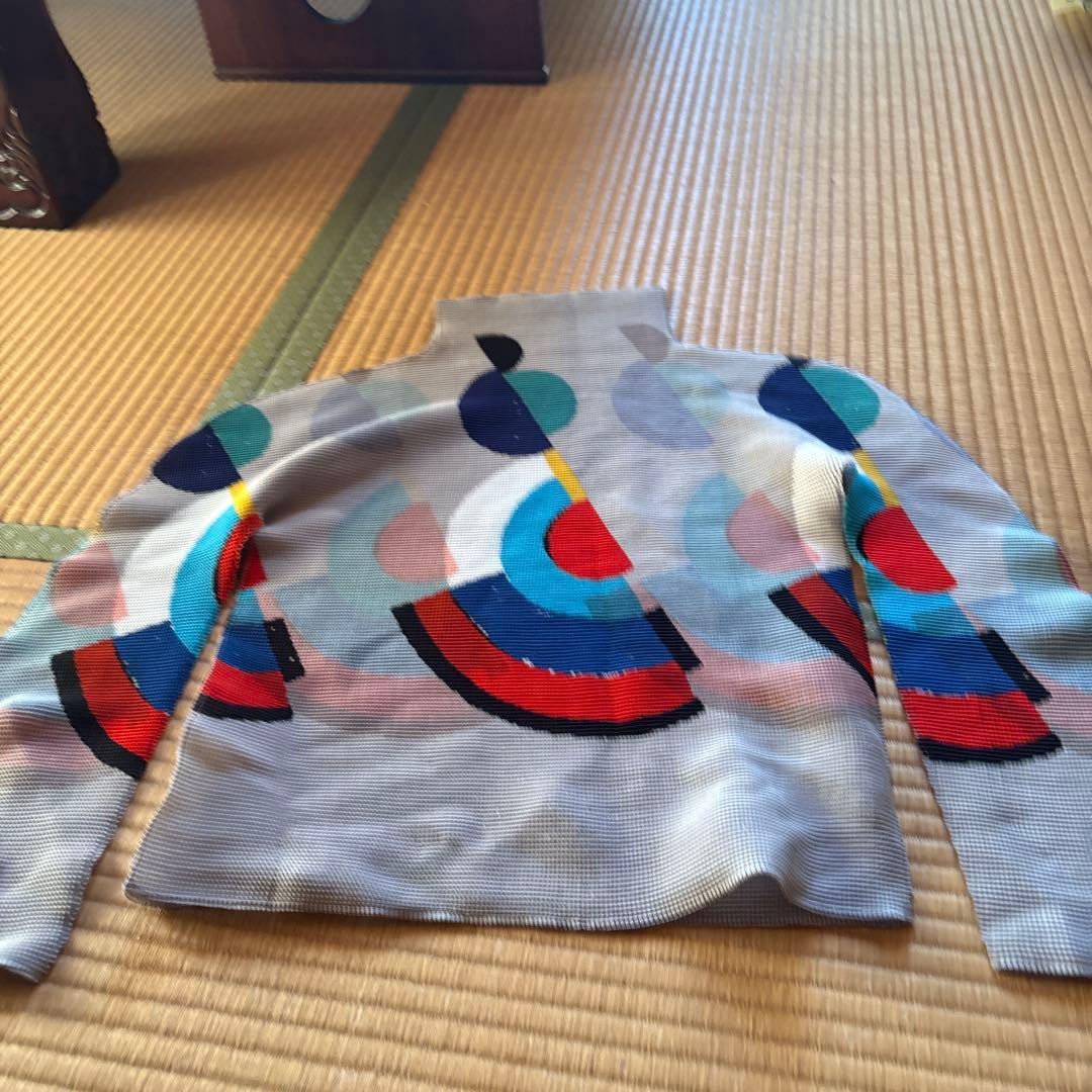 幾何学模様 meイッセイミヤケ中古品