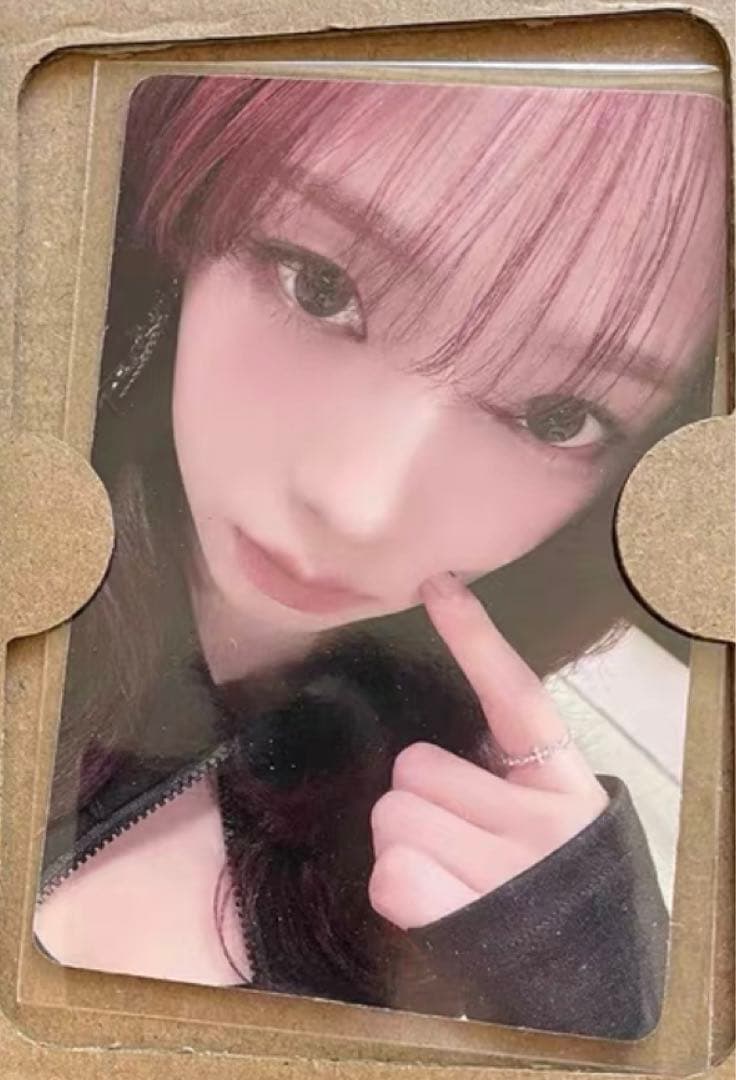 aespa whiplash 上海ポップアップ レザージャケット カリナ