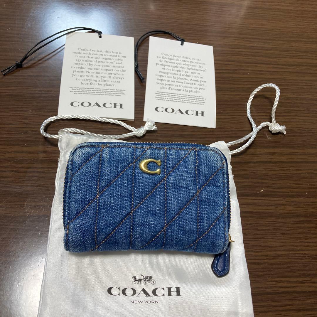 コーチ　ケース　デニム 新品未使用