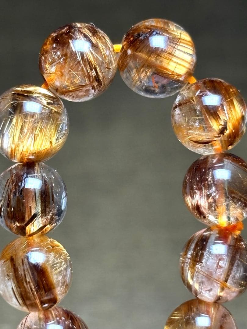 ハイグレード！！　タイガータイチンルチルブレス8㎜（新品未使用）キャッツ入り