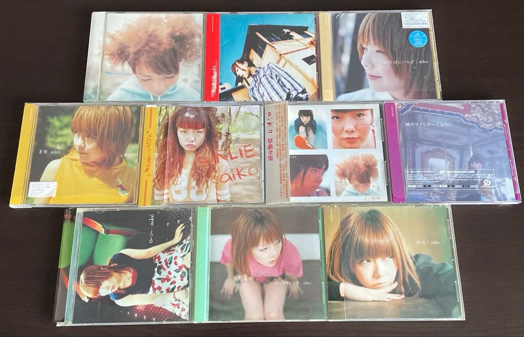 aiko CD ガーリー 希少盤 ベスト 海外盤 ★ 桜の木の下 夏服 秋そばに