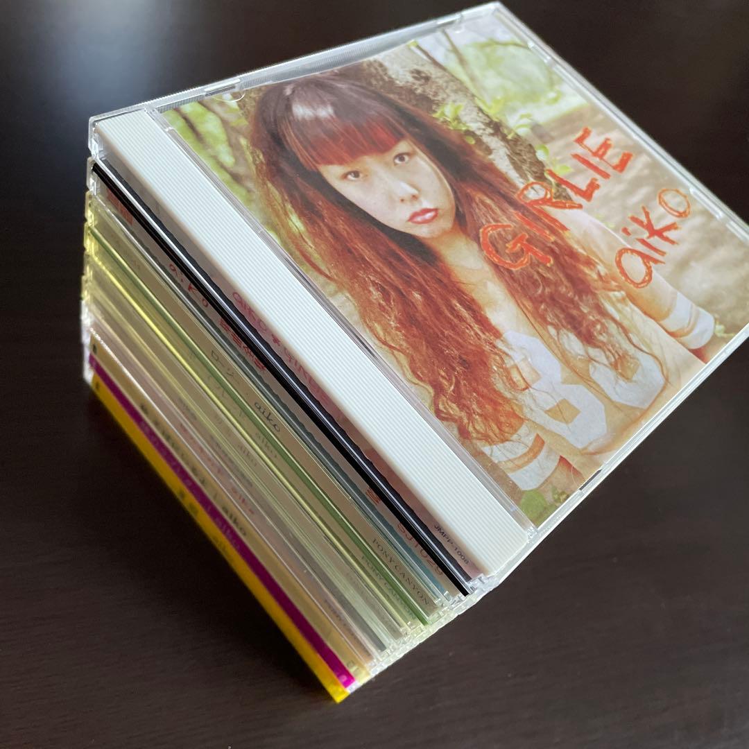 aiko CD ガーリー 希少盤 ベスト 海外盤 ★ 桜の木の下 夏服 秋そばに