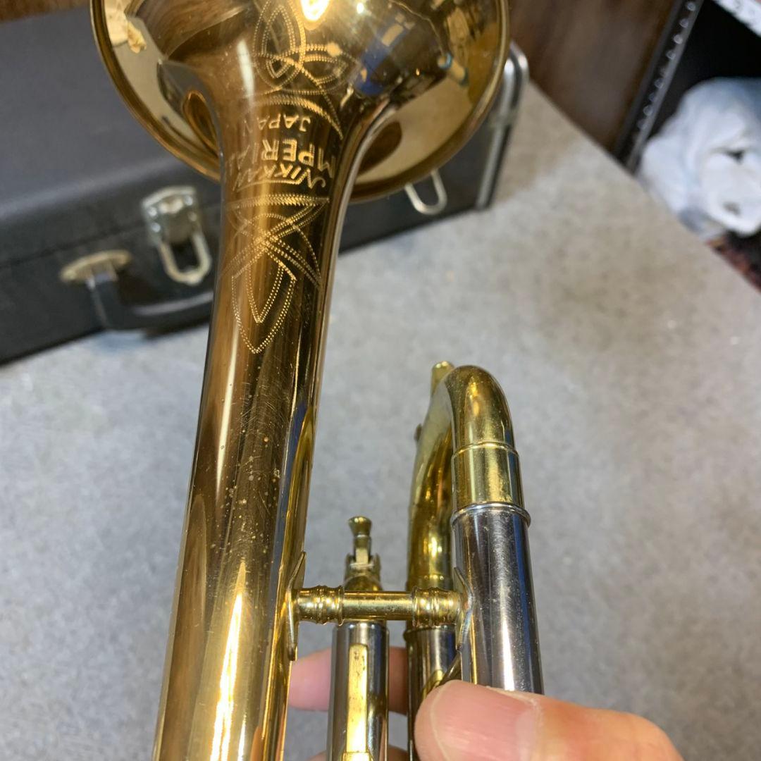 J937 NIKKAN トランペット インペリアル　マウスピース ハードケース付