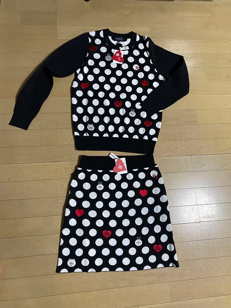 パーリーゲイツ　セーターとスカート