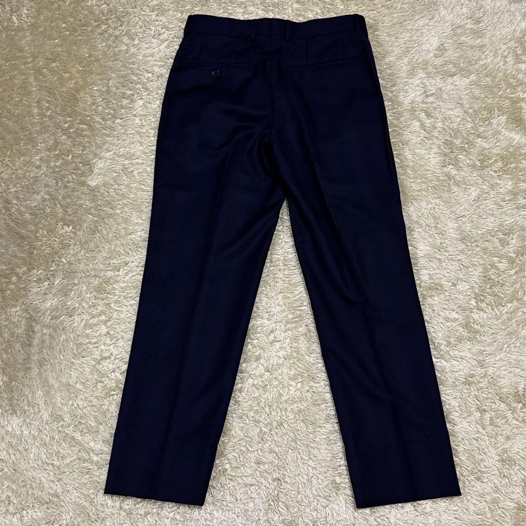 極美品・最高級✨ガルニエ　スリーピース チェック　ダブルジャケット×ダブルベスト