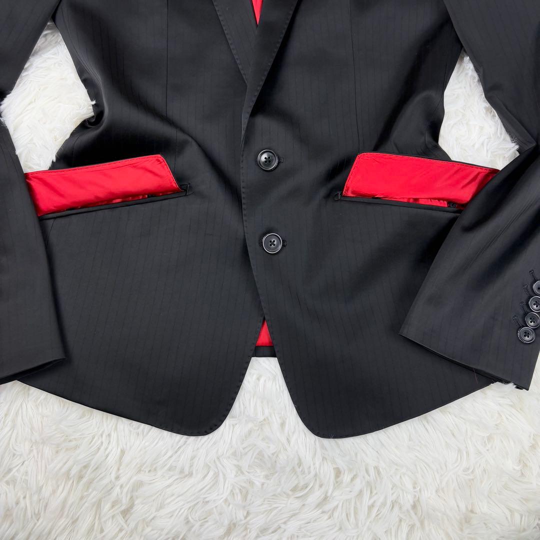 【美品】バッファローボブス　スーツ　L　チェーン　フレアパンツブラック