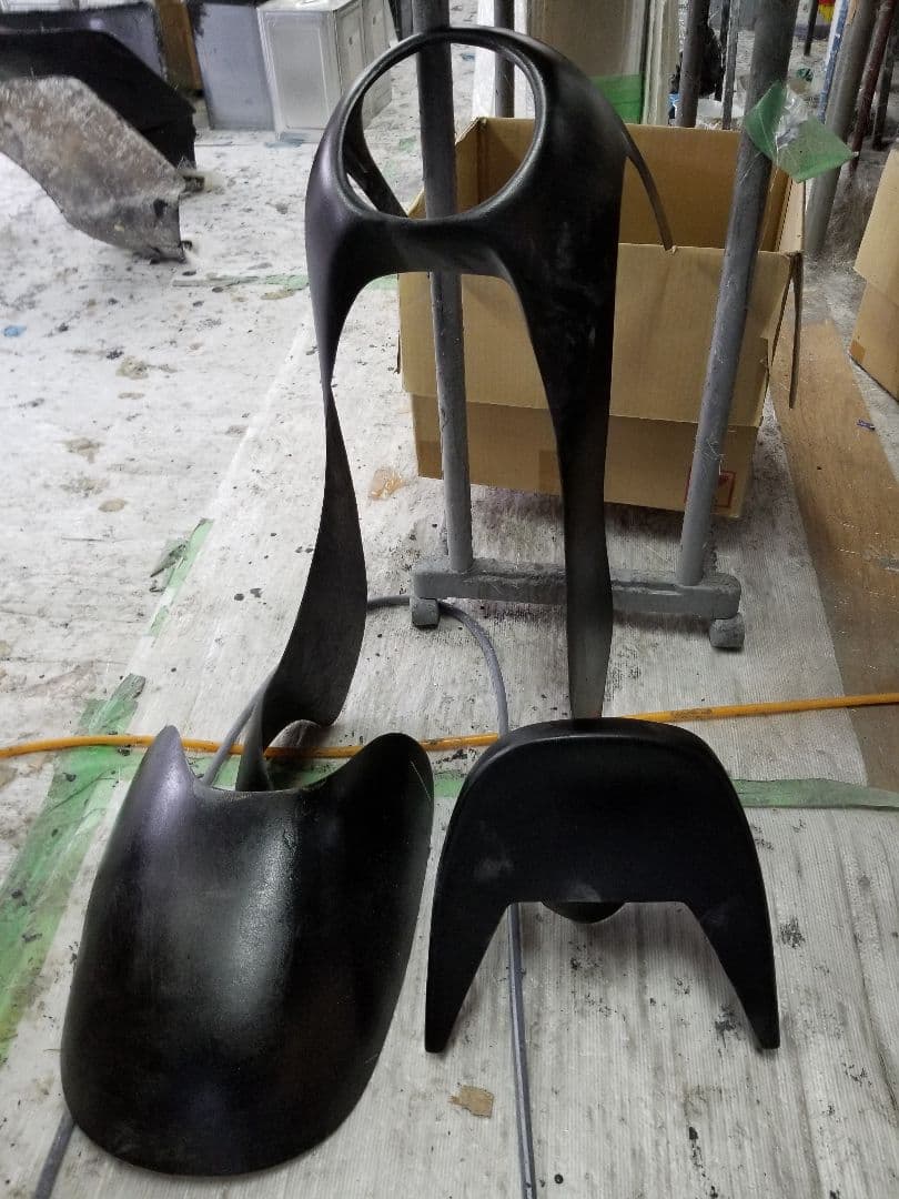 ミニ用　ロケットカウル　ステージ、　FRPロングスクリーン