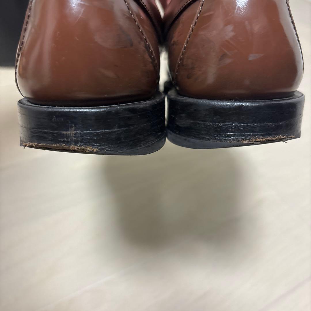 GH bass ブラウンローファー 裏張り済