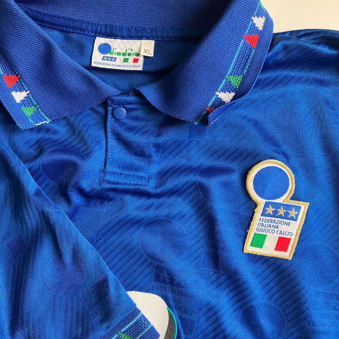 R. BAGGIO イタリア代表 サッカージャージ XL