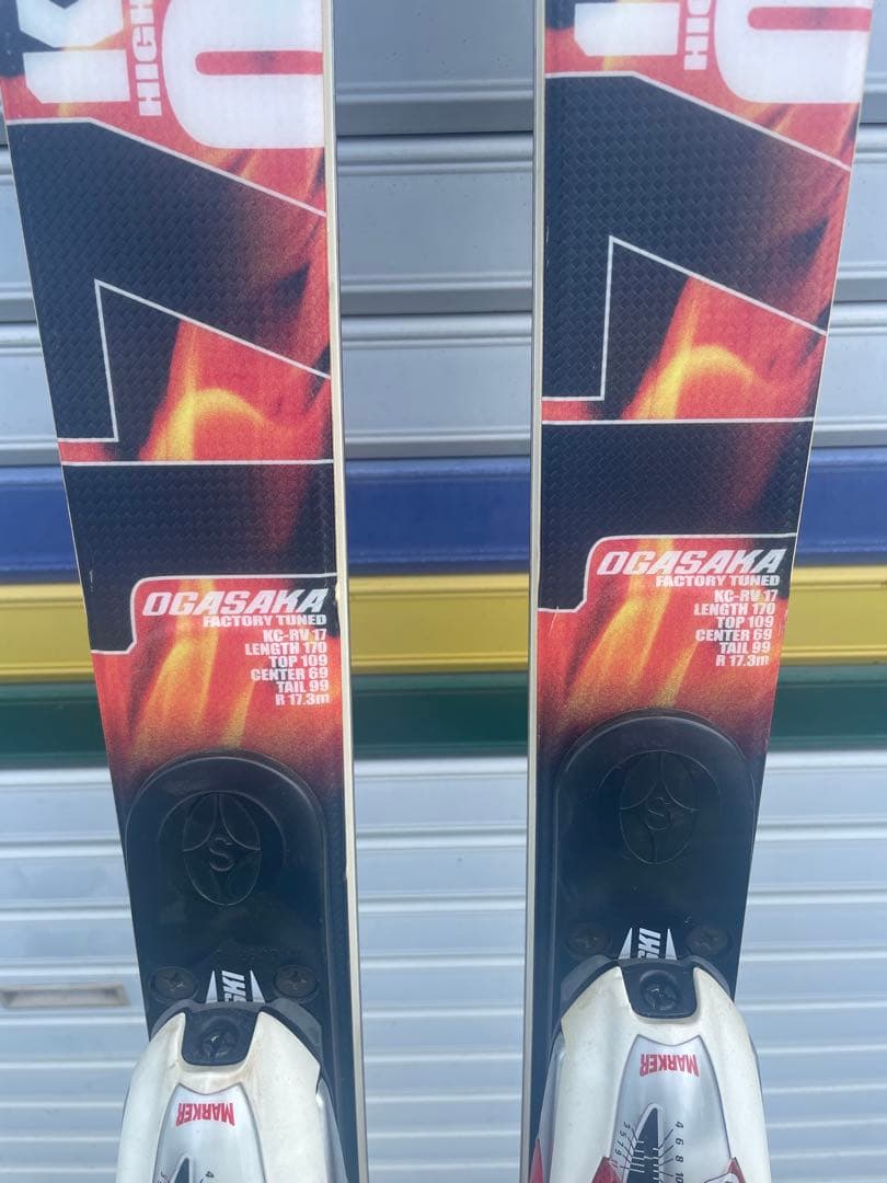 OGASAKA スキー バインディング付き