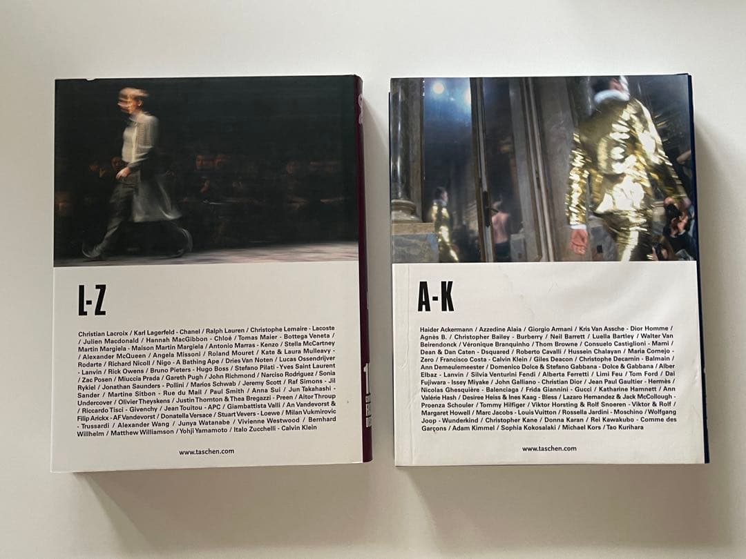 豪華2冊セット　TASCHEN ファッションデザイナー 100人 写真集 希少本