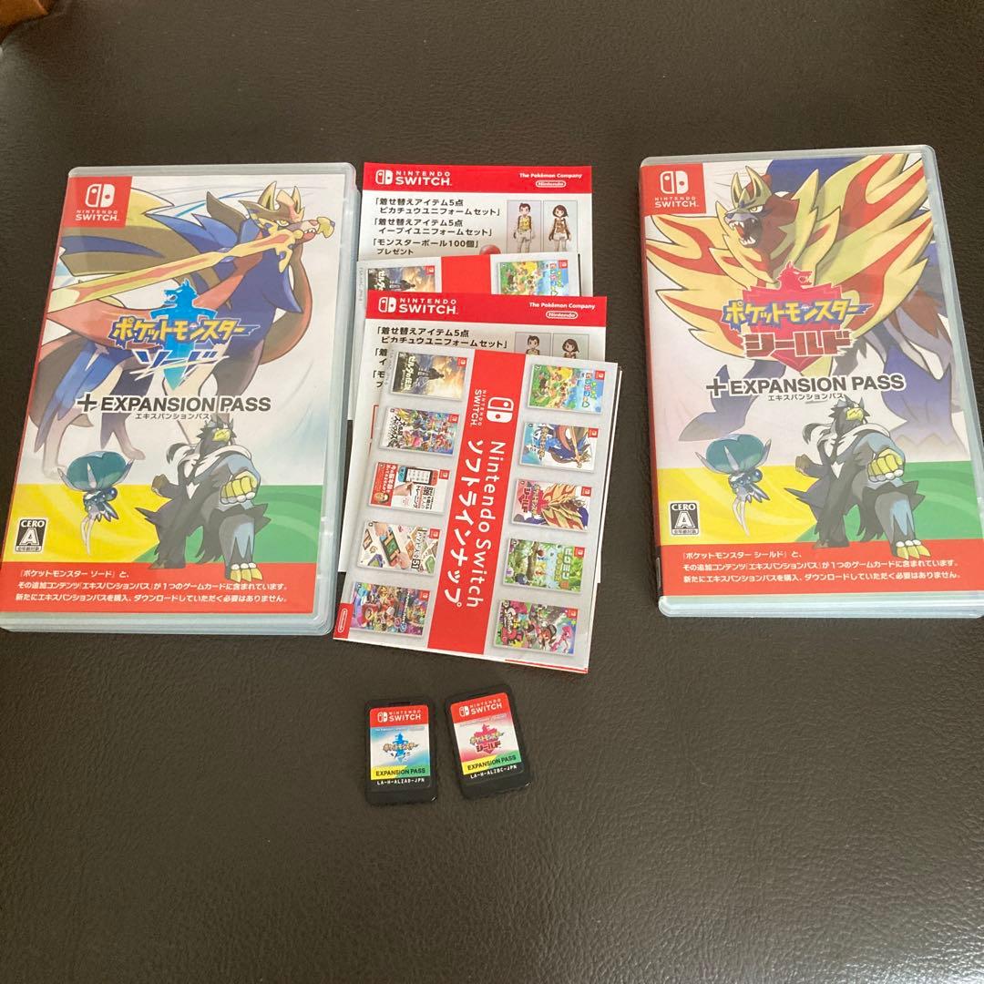 ポケットモンスターソード+エキスパンションパス　シールド