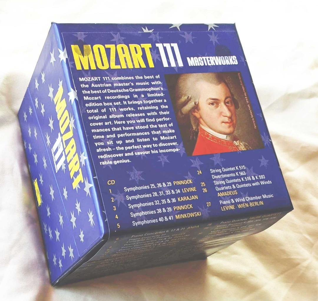MOZART 111 モーツァルトの有名曲 CD55枚組 ドイツ・グラモフォン