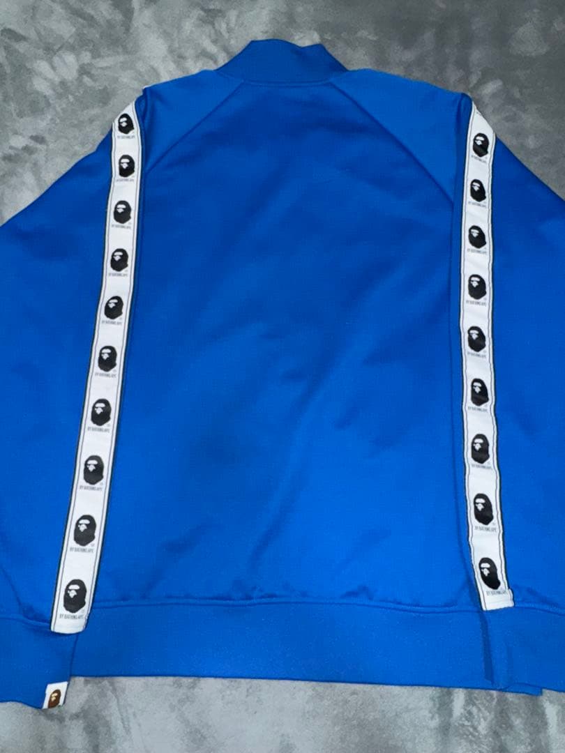 A BATHING APE ブルートラックジャケット Ｌ