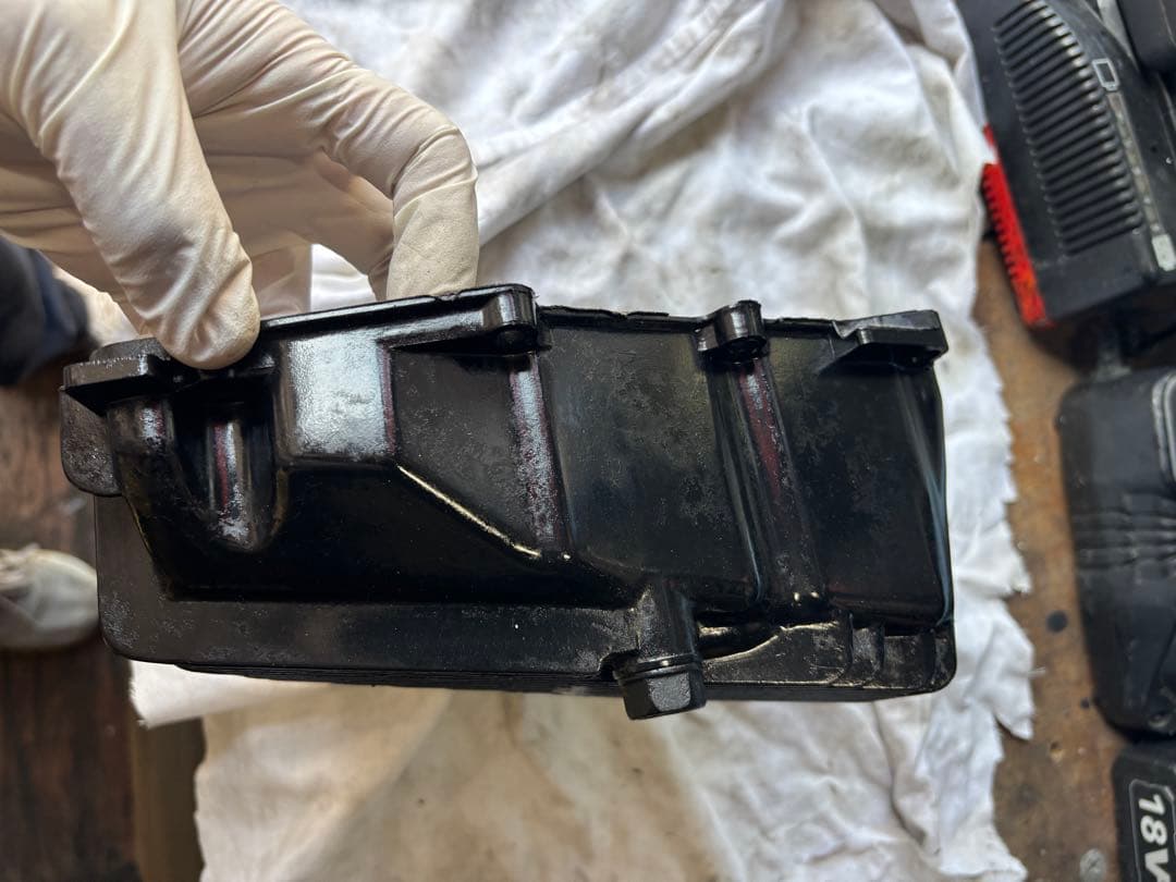 カワサキ　純正　バリオス　オイルパン　ドレンボルト　OK