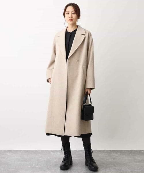 ◇MK MICHEL◇ミッシェルクランロングチェスターウールコート