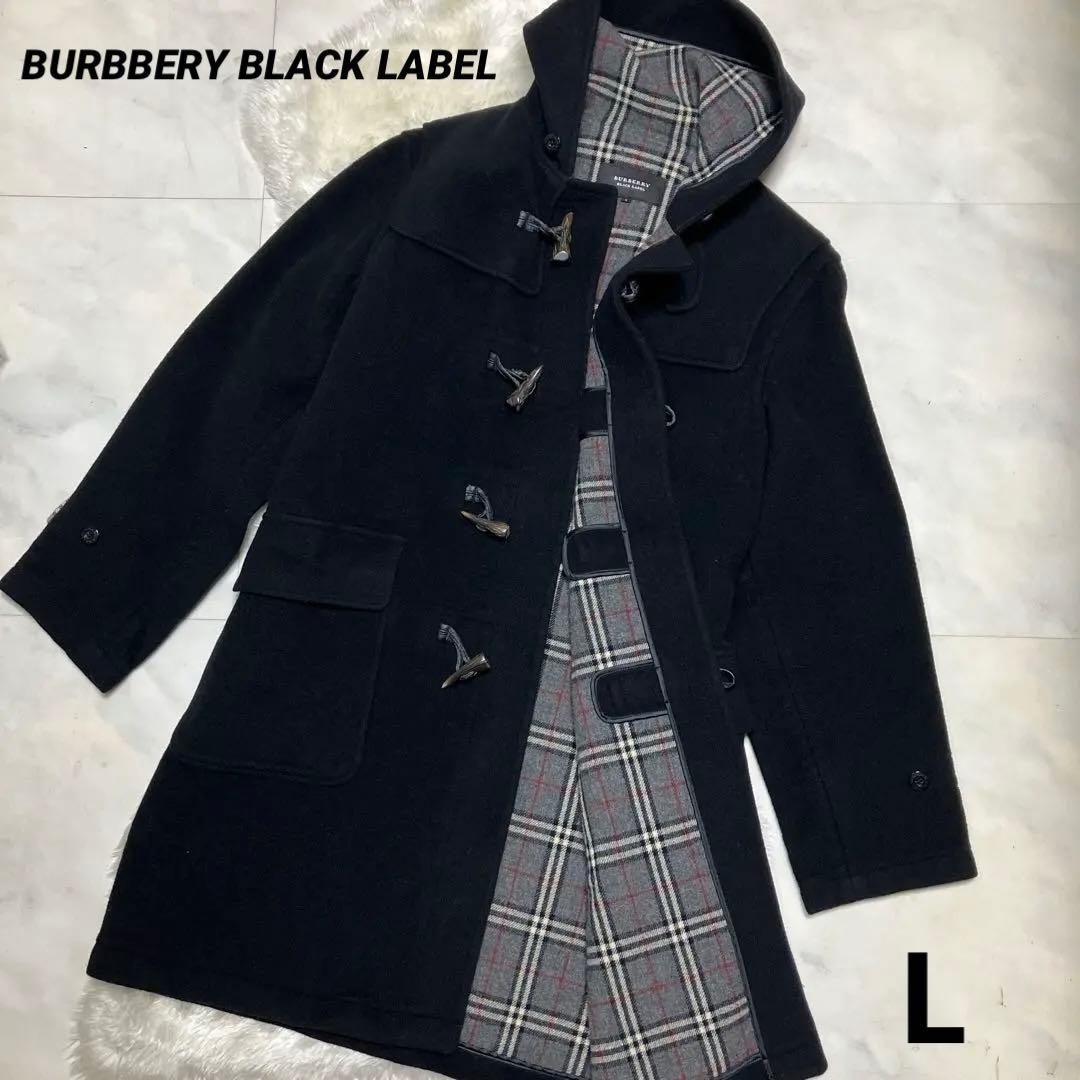 BURBBERY BLACK LABEL ダッフルコート　L フード