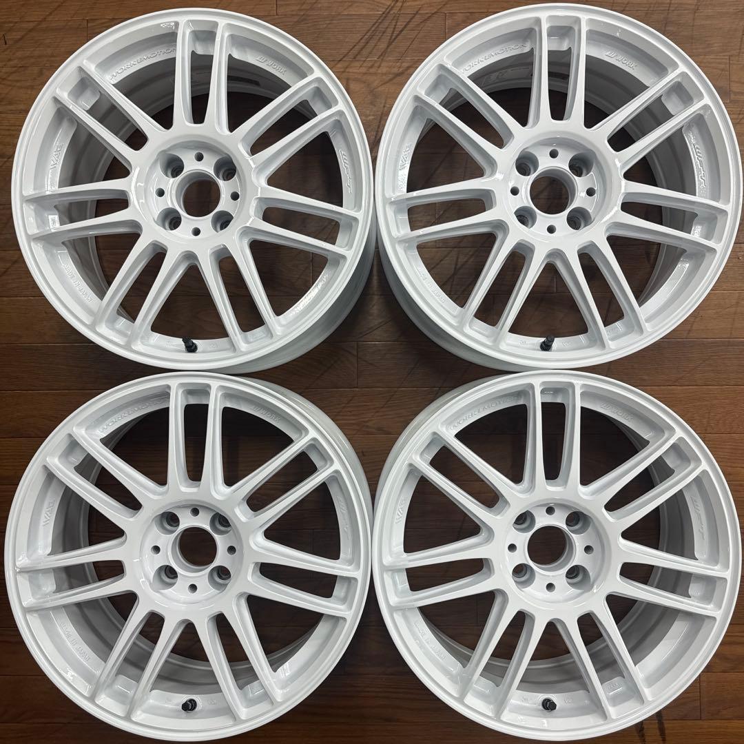 ☆中古品 ワーク エモーション ZR7 17インチホイール 4本セット☆