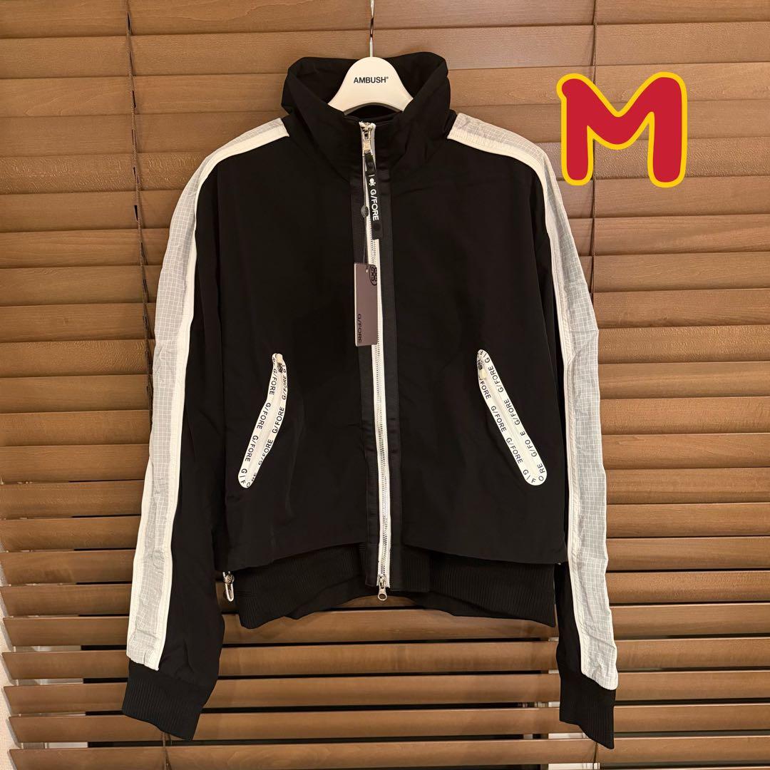 【M】G/FORE ジーフォア レディースゴルフ ブルゾンジャケット 黒