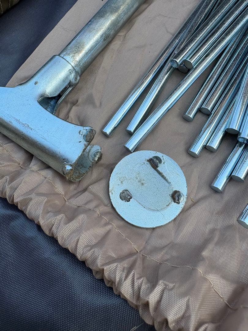 美品　ロゴス(LOGOS) Tradcanvas Tepee&タープ350-BJ