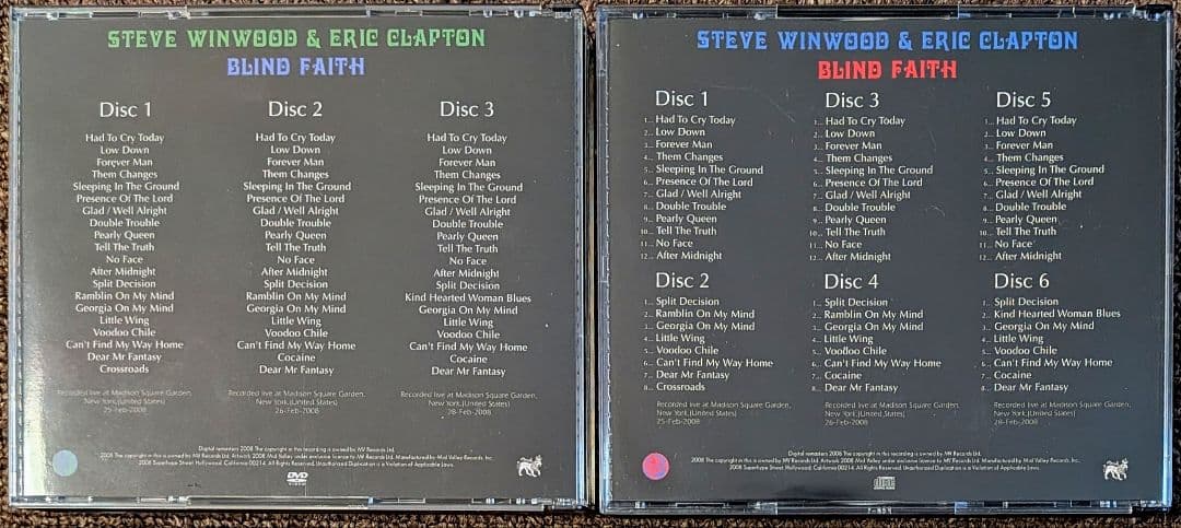 エリック・クラプトン/スティービー・ウインウッド:ブラインド・フェイス