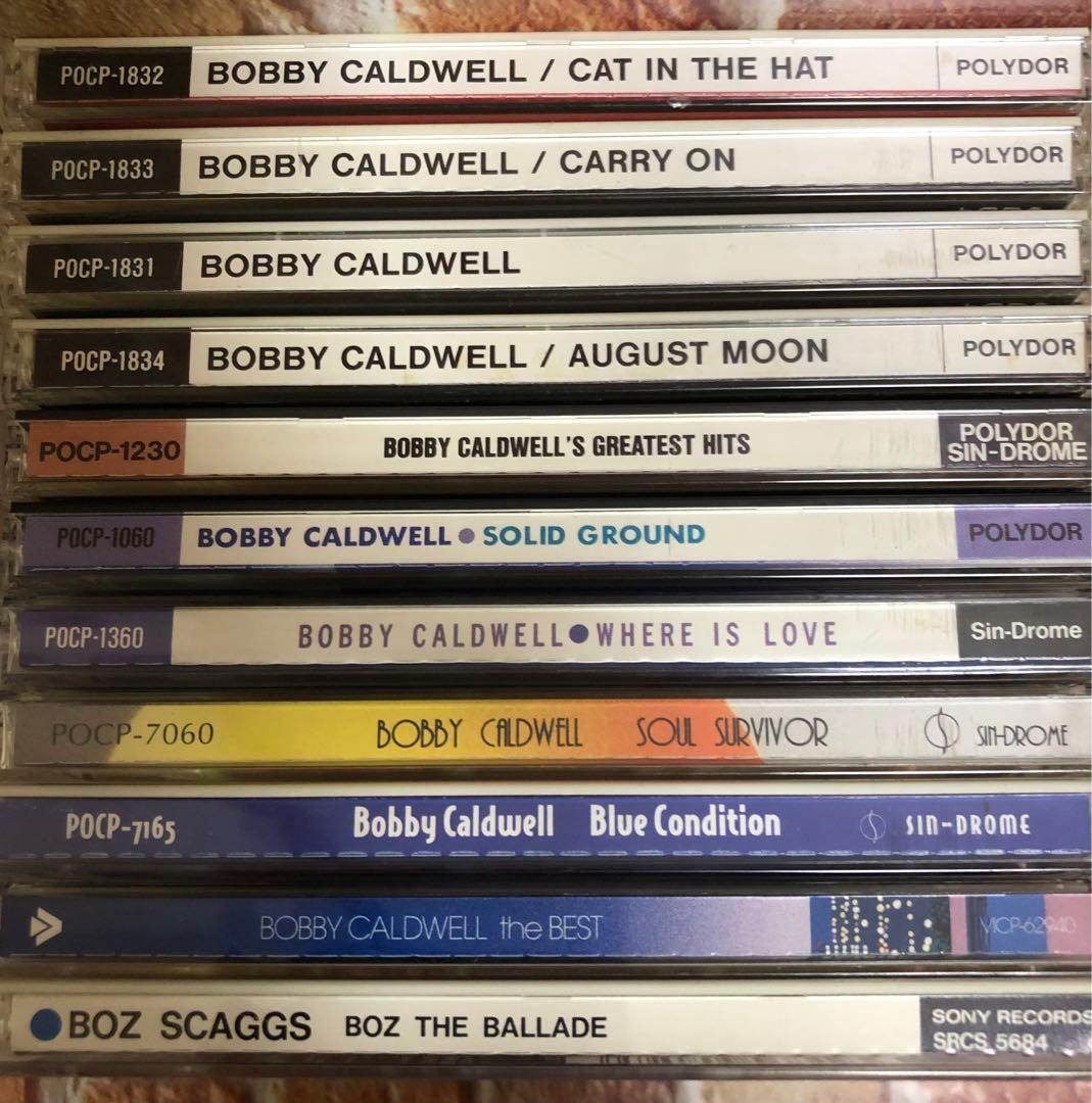 BOBBY CALDWELL「ボビーコールドウェル」 CD 10枚セット+おまけ