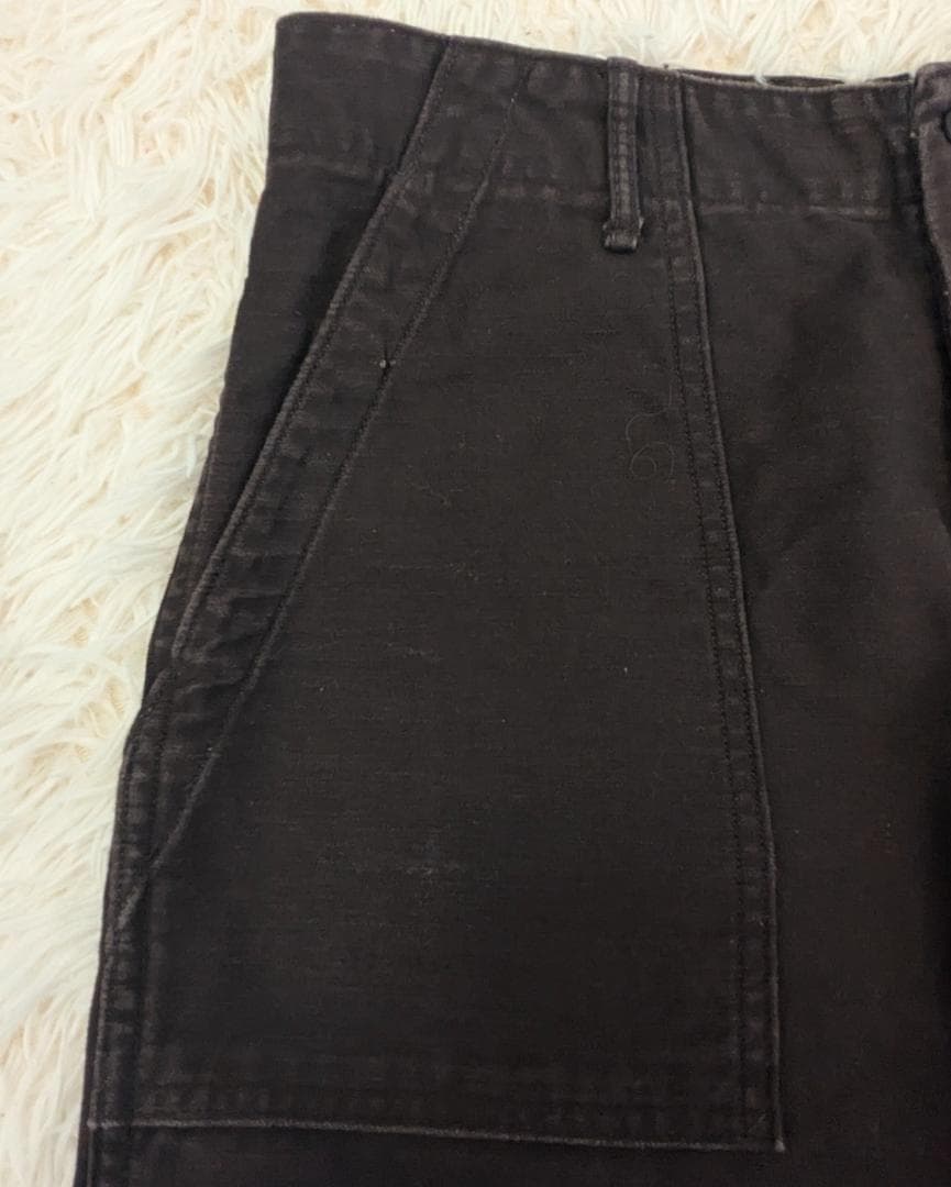 ✨orSlow✨ ブラック ベイカーパンツ M