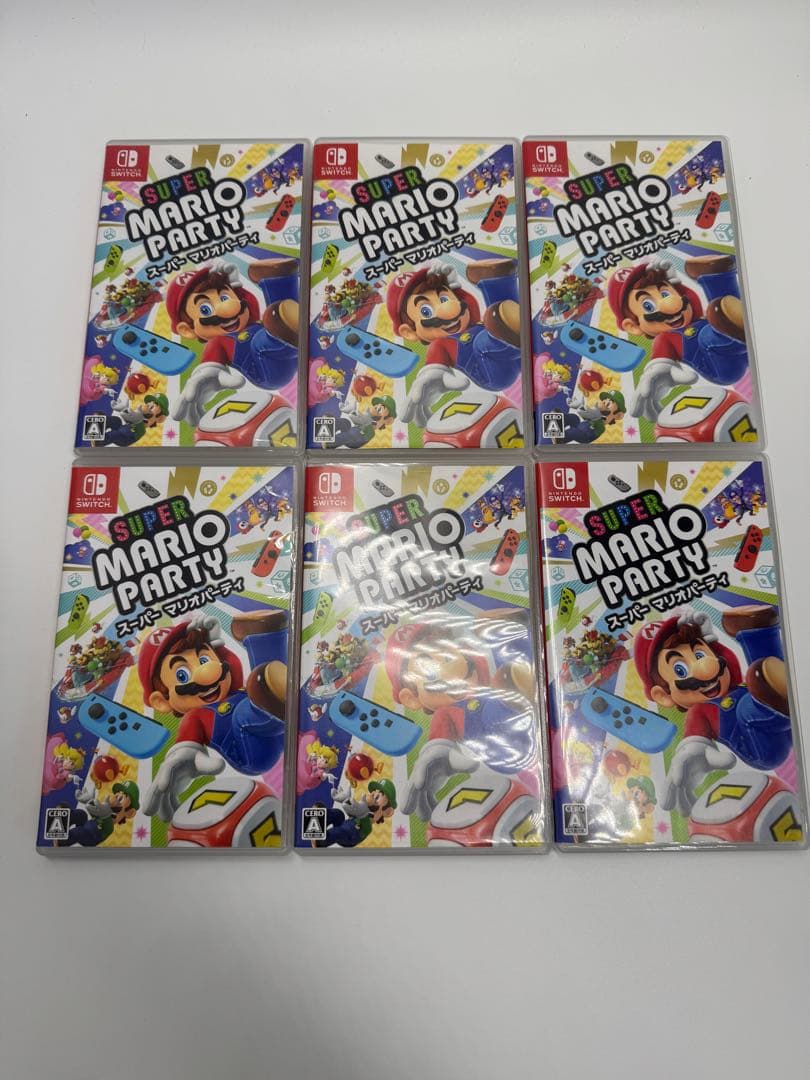 スーパー マリオパーティ　６本セット