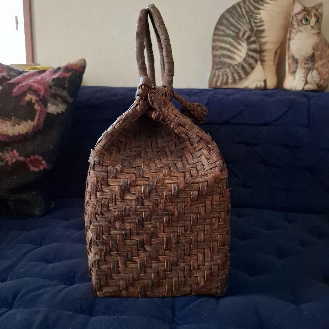 大きい山葡萄 かごバッグ 国産 (山形県産)