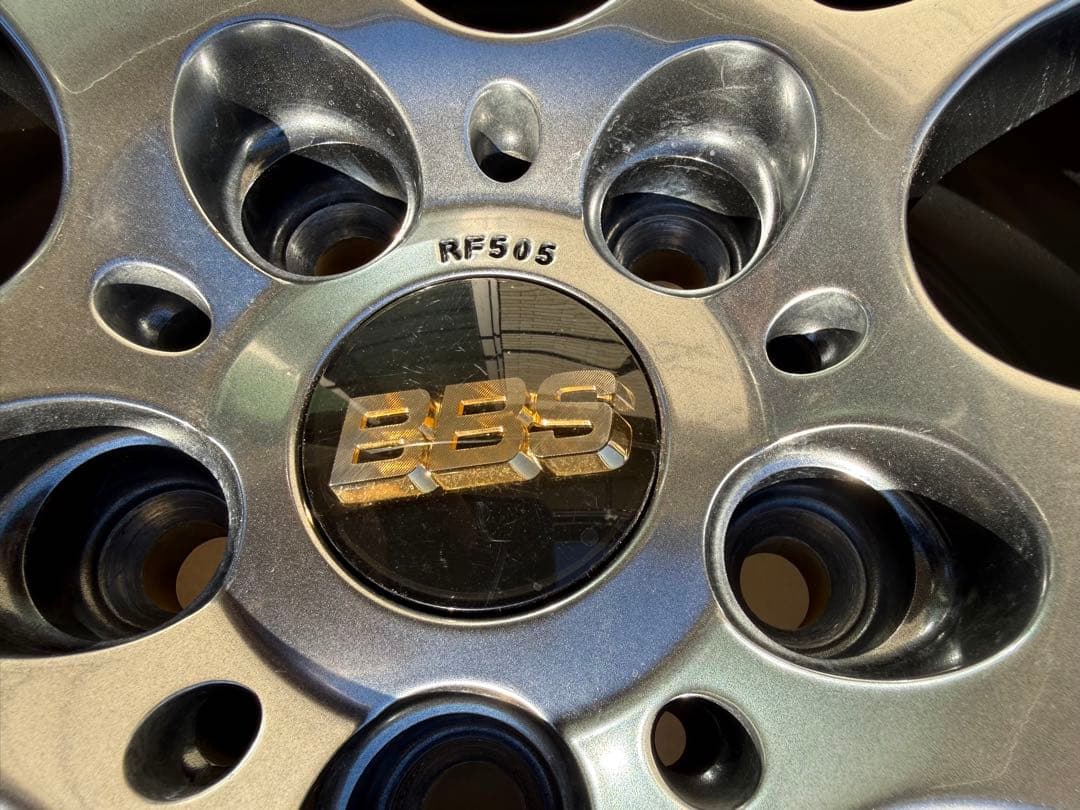 h*7様 送料込み！極美品！ガリ傷無! BBS RF505 17インチ PCD1
