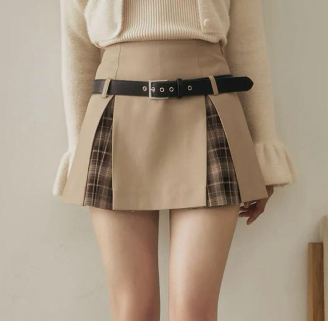 darich チェックドッキングミニスカート Mサイズ