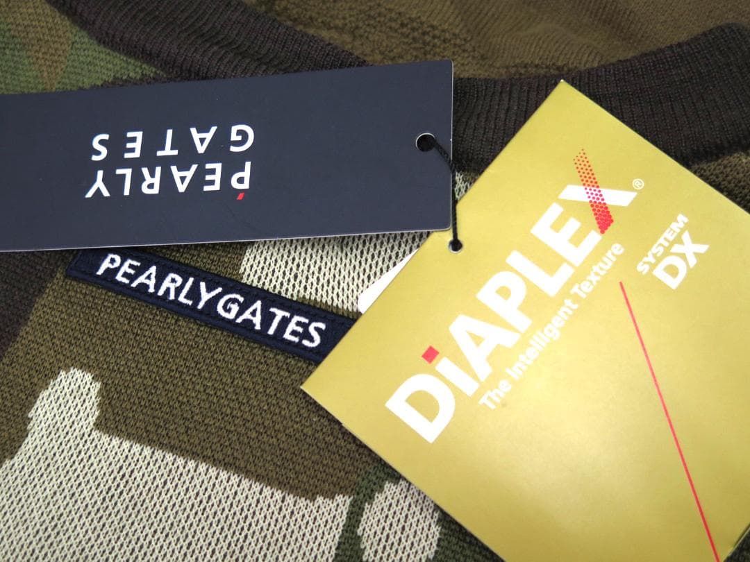 【専用】パーリーゲイツ●インナーニット付き　カシミヤタッチ　ニットプルオーバーM