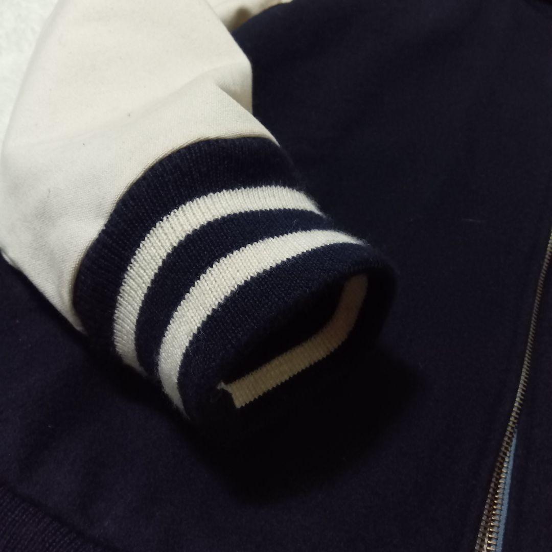 HRМ　BlueBlue　スタジャン　袖帆布　XL　日本製