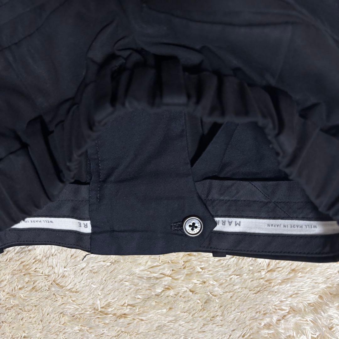 MARKAWARE マーカウェア FRONT PLEATS PEG TOP 1