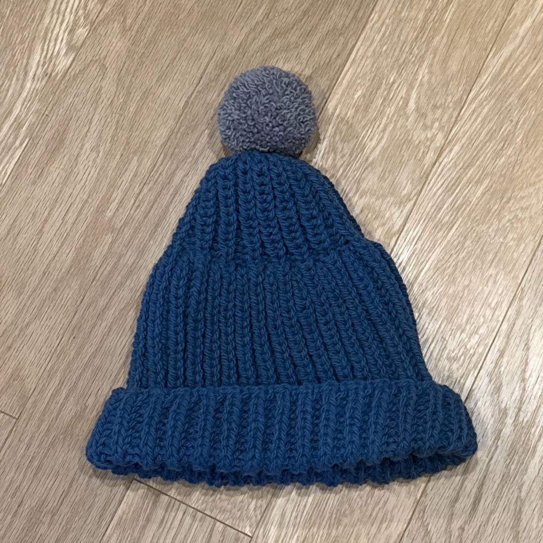KESENNUMA KNITTING 気仙沼ニッティングのポンポン帽子
