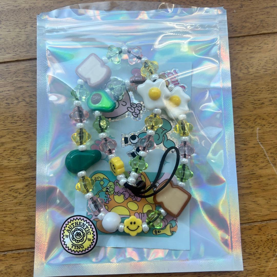 honuu 正規品Stringting 目玉焼きストラップ♡セレブ愛用