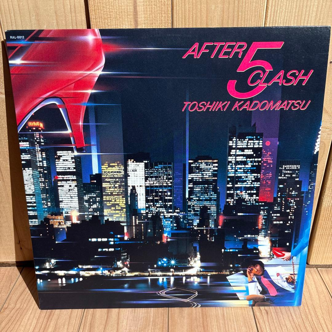 [レコード] AFTER 5 CLASH 角松敏生　LP