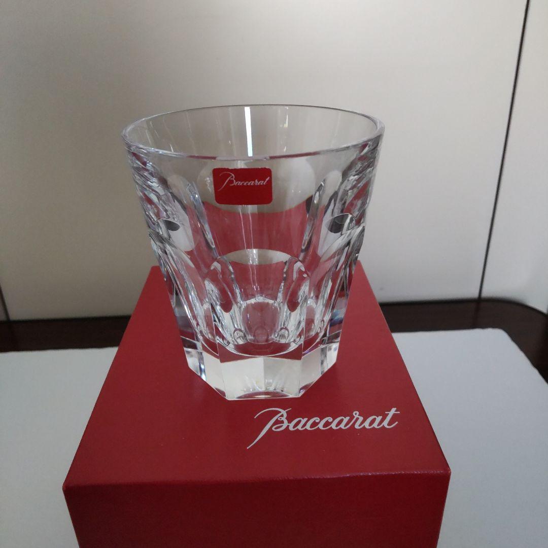 Baccarat アルクール クリスタルラウンドグラス 箱付き