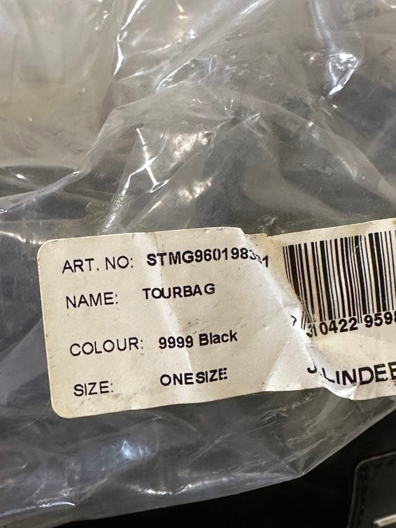 J.LINDEBERG ブラックゴルフバッグ