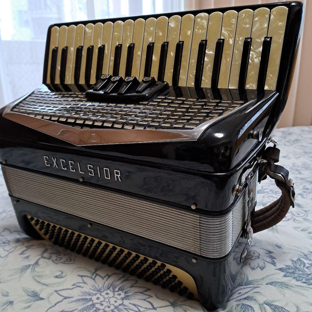 EXCELSIOR アコーディオン 34鍵120ベース