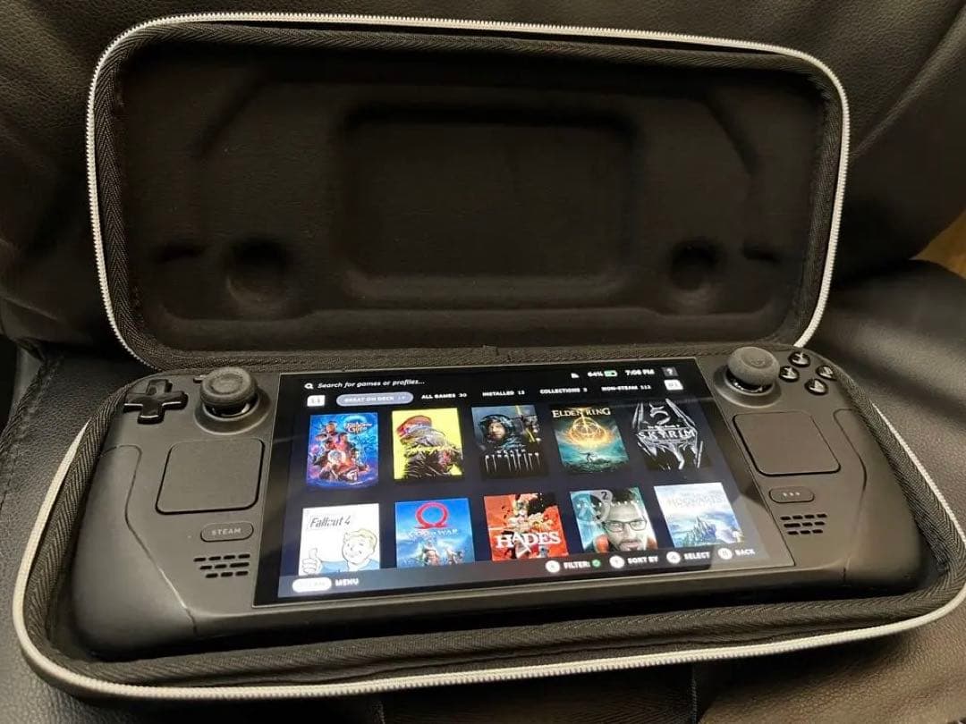 Steam Deck OLED 耐久ホール式ジョイコンに交換済み