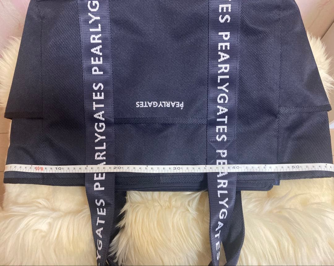 【美品】PEARLY GATES パーリーゲイツロッカーバッグ 大型 ネイビー